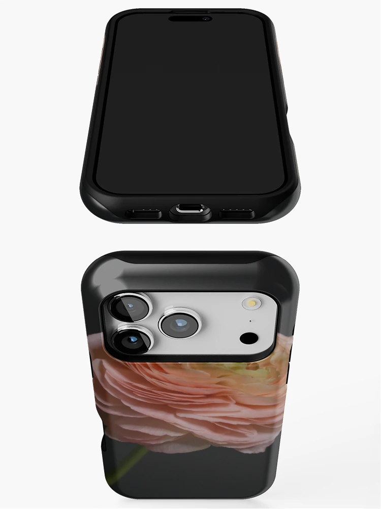 Thumbnail 3 of 4, iPhone Case, Pink Ranunculus designed and sold by Thomas Bugarin.