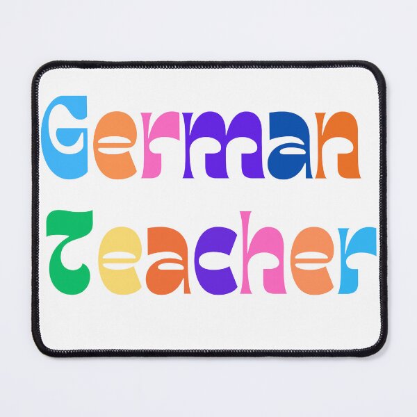 Item preview, Colorful and fun german teacher design designed and sold by language-des.