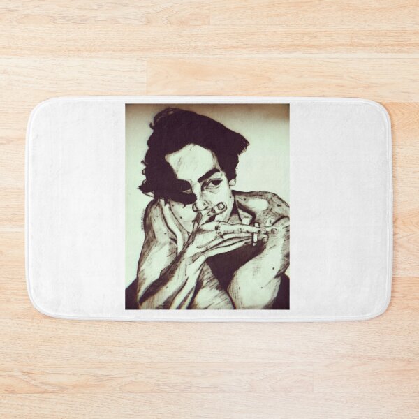 Item preview, Chillin Portrait in Charcoal designed and sold by nle-yana.
