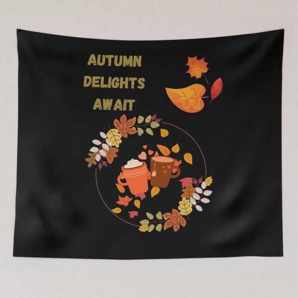Item preview, Autumn Delights Await designed and sold by BuyMeifYouLike.
