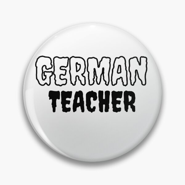 Item preview, German teacher scary letters designed and sold by language-des.