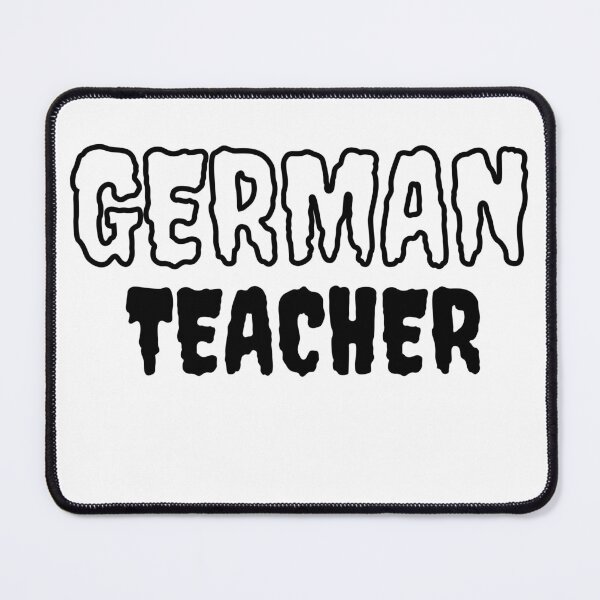 Item preview, German teacher scary letters designed and sold by language-des.
