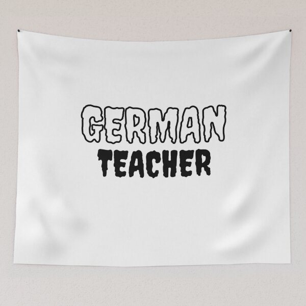 Item preview, German teacher scary letters designed and sold by language-des.