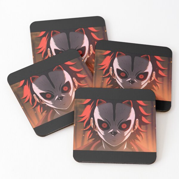 Item preview, Villian Masked Anime Character with Red Eyes designed and sold by visionreeve.