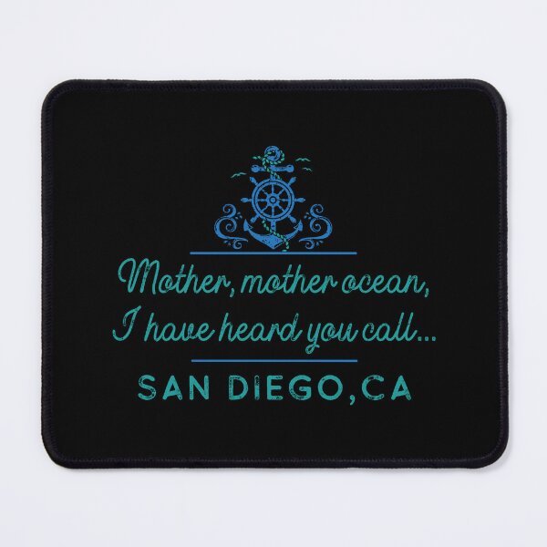 Item preview, San Diego California Mother Ocean Design designed and sold by Futurebeachbum.