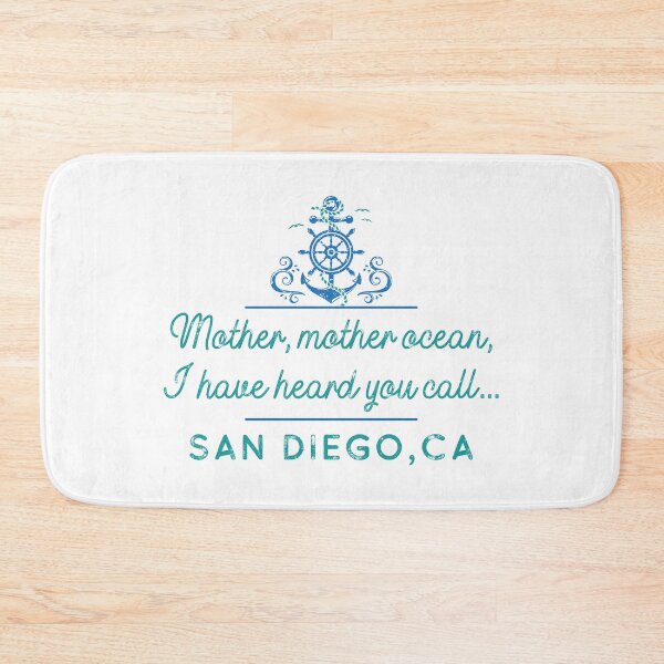 Item preview, San Diego California Mother Ocean Design designed and sold by Futurebeachbum.