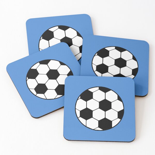 Item preview, Blue Soccer Ball designed and sold by cmd-art.