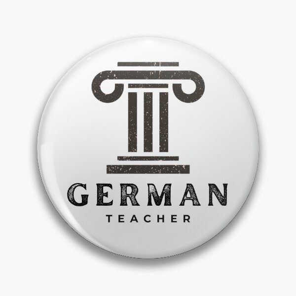 Item preview, German teacher textured column designed and sold by language-des.