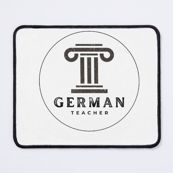 Item preview, German teacher textured column designed and sold by language-des.