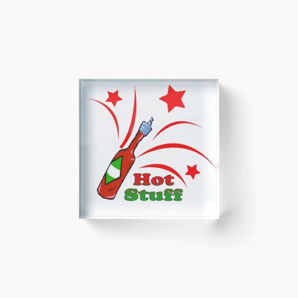 Item preview, Hot Stuff | Bottle of Hot Sauce designed and sold by GreenCarbon2112.