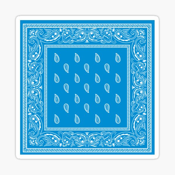 Item preview, Light Blue Bandana designed and sold by Damagaro.