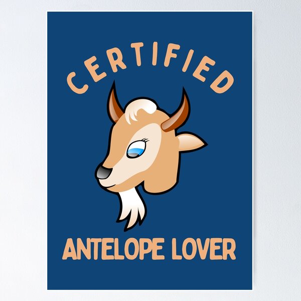 Item preview, Certified Antelope lover designed and sold by GasconyPassion.