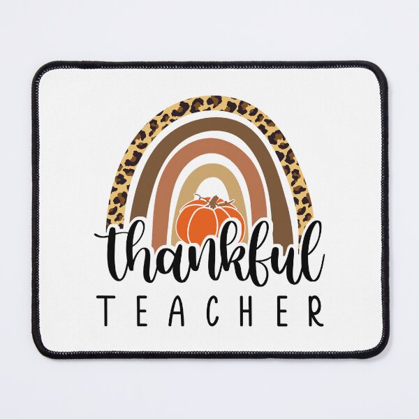 Item preview, Thankful Teacher Fall Boho Rainbow Thanksgiving Teacher Gifts designed and sold by TammyWilsoni.
