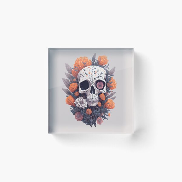 Item preview, Skull and Flower: A Farewell Harmony designed and sold by ngness.