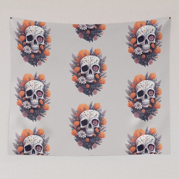 Item preview, Skull and Flower: A Farewell Harmony designed and sold by ngness.