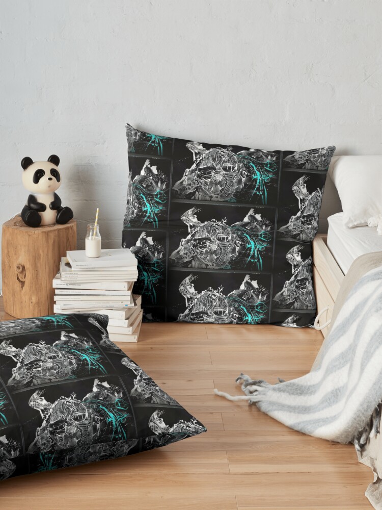 Alternate view of GalaxyX.. Soo Abstract !! XD Floor Pillow
