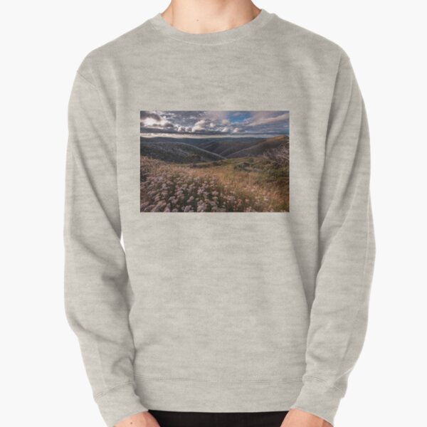 Mountain Wildflowers Pullover Sweatshirt