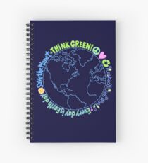 Think Green World Spiral Notebook