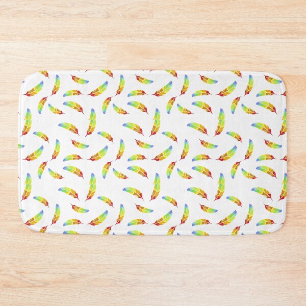 Item preview, Colourful Rainbow Feathers designed and sold by smileykty.