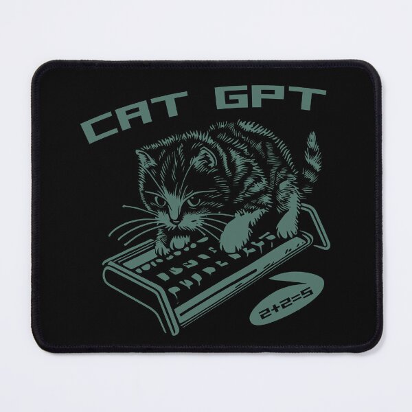 Item preview, chatbot cat designed and sold by RosmirStore.