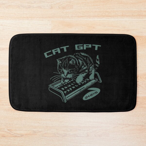 Item preview, chatbot cat designed and sold by RosmirStore.