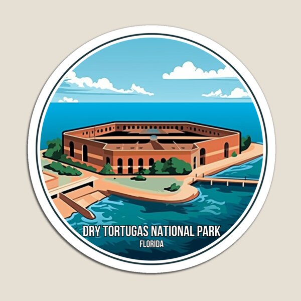 Vista previa del artículo con la obra «Parque Nacional Dry Tortugas (Florida)», diseñado y vendido por digitalcupids.