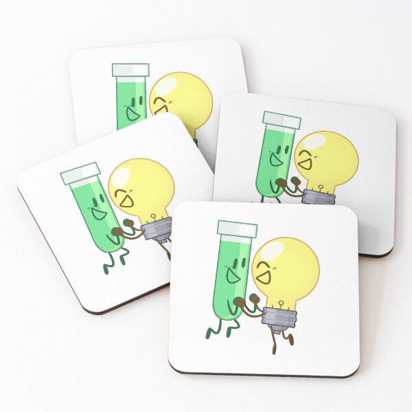 Item preview, Test Tube x Lightbulb (Inanimate Insanity) designed and sold by larryholdenk.