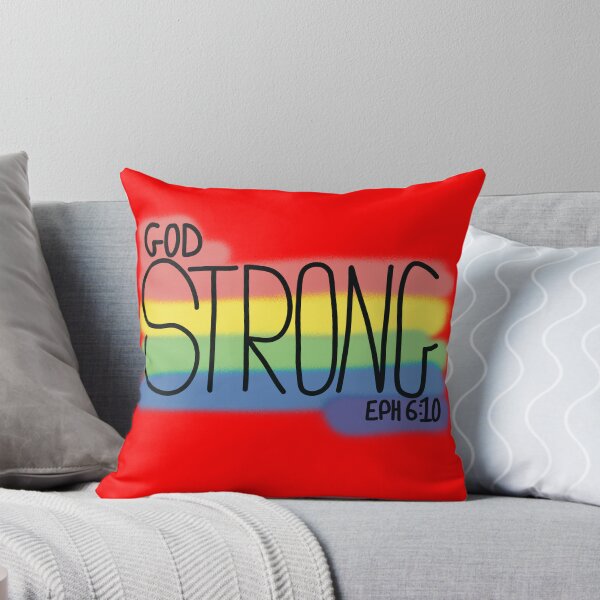 Item preview, God STRONG Bible verse designed and sold by JJJJdoodles.
