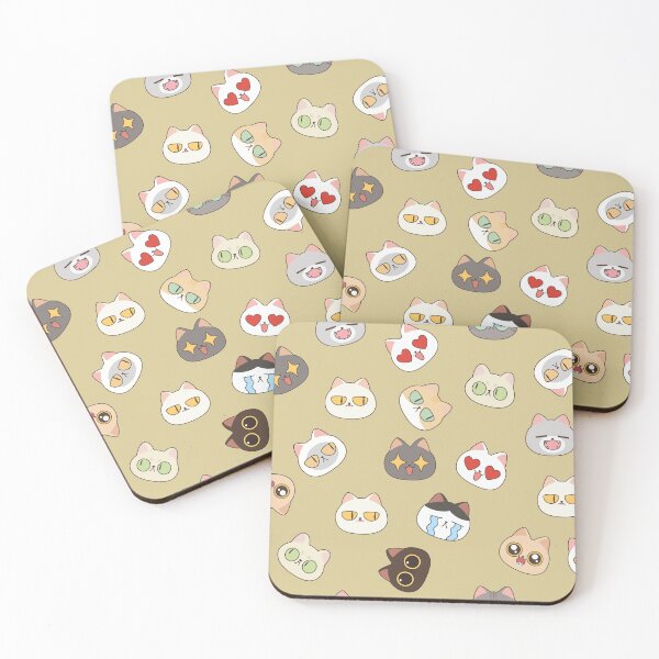 Item preview, kittens on Beige Biscuit designed and sold by ZArt-Creative.