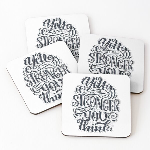 Item preview, you are the stronger  - Motivational Quote  designed and sold by Creammy1991.