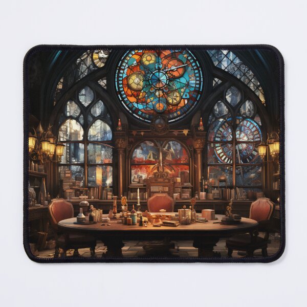 Item preview, Dragon's Sanctum: The Gothic Library Enclave designed and sold by oanaunciuleanu.