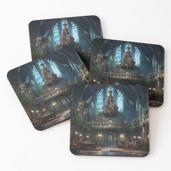 Item preview, Dragon's Sanctum: The Gothic Library Enclave designed and sold by oanaunciuleanu.