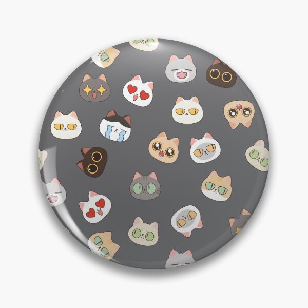 Item preview, kittens on Dark Grey Charcoal designed and sold by ZArt-Creative.