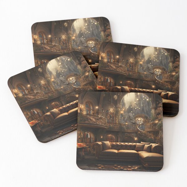 Item preview, Dragon's Sanctum: The Gothic Library Enclave designed and sold by oanaunciuleanu.