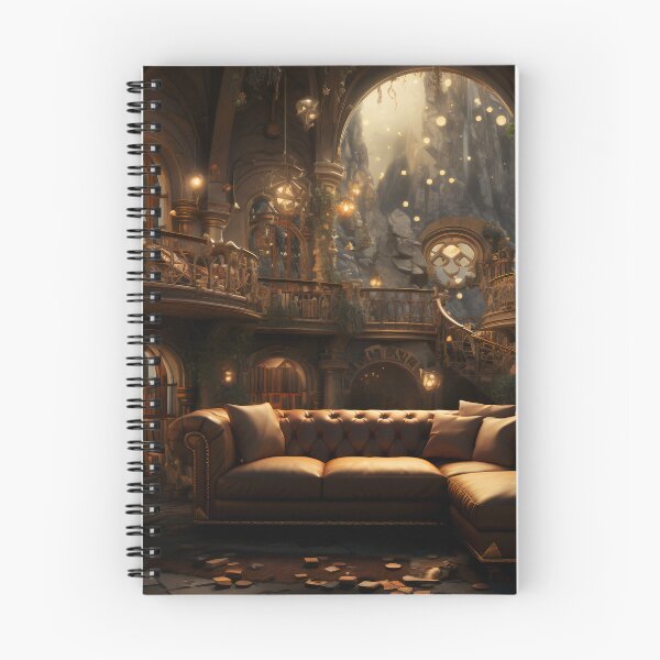 Item preview, Dragon's Sanctum: The Gothic Library Enclave designed and sold by oanaunciuleanu.