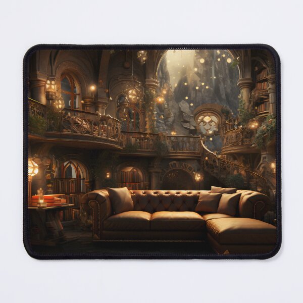 Item preview, Dragon's Sanctum: The Gothic Library Enclave designed and sold by oanaunciuleanu.