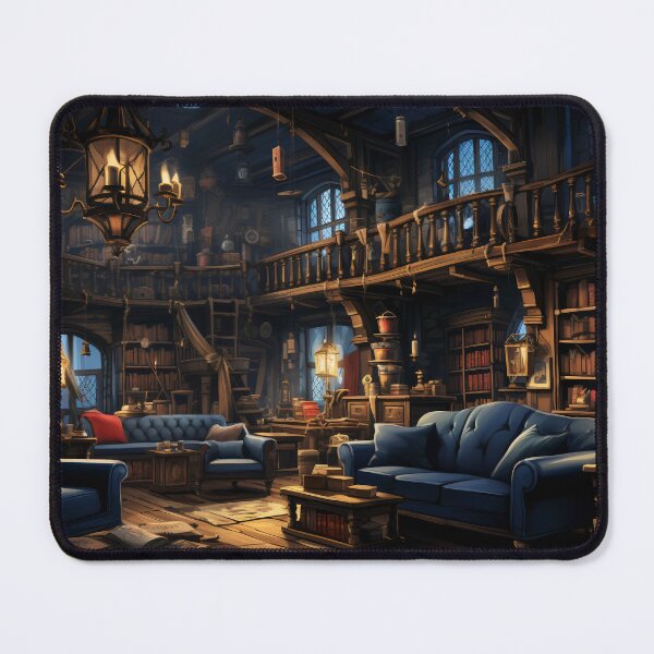 Item preview, Dragon's Sanctum: The Gothic Library Enclave designed and sold by oanaunciuleanu.
