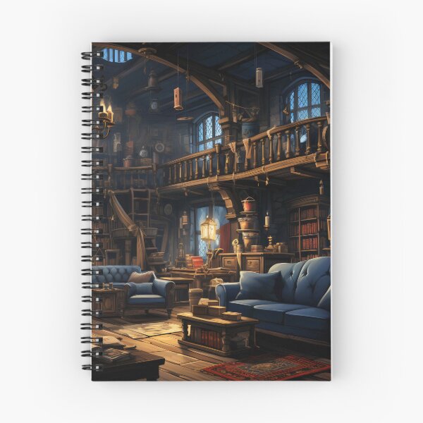Item preview, Dragon's Sanctum: The Gothic Library Enclave designed and sold by oanaunciuleanu.