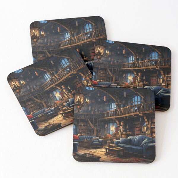 Item preview, Dragon's Sanctum: The Gothic Library Enclave designed and sold by oanaunciuleanu.