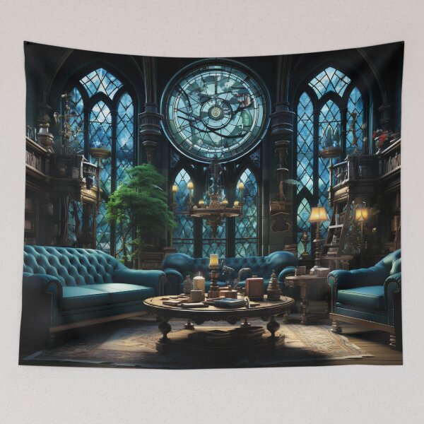 Item preview, Dragon's Sanctum: The Gothic Library Enclave designed and sold by oanaunciuleanu.