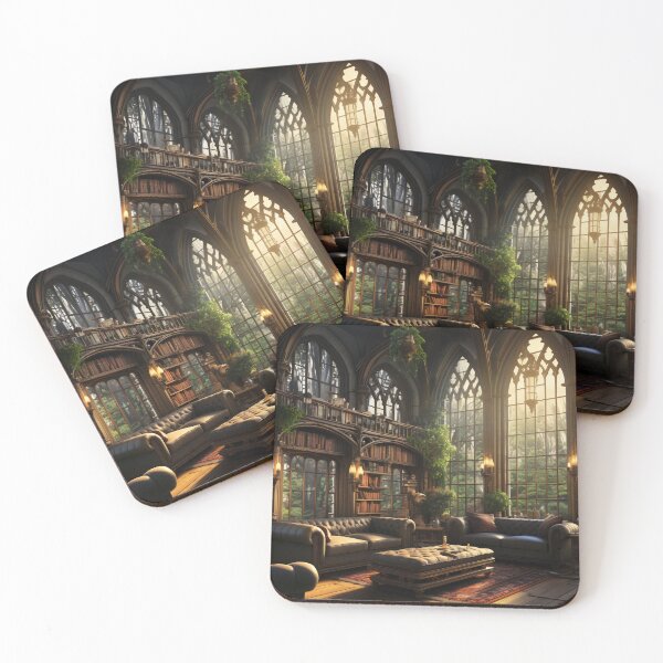 Item preview, Dragon's Sanctum: The Gothic Library Enclave designed and sold by oanaunciuleanu.