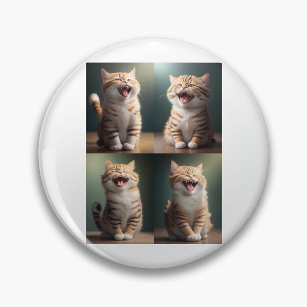Item preview, A Sarcastically Laughing Cat designed and sold by Sean Soo.
