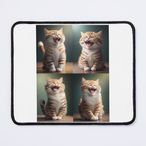 Item preview, A Sarcastically Laughing Cat designed and sold by Sean Soo.