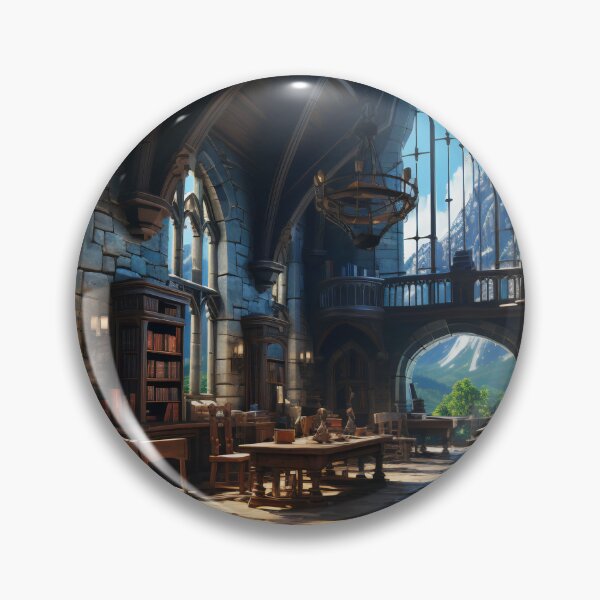 Item preview, Dragon's Sanctum: The Gothic Library Enclave designed and sold by oanaunciuleanu.