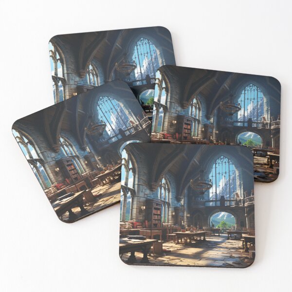 Item preview, Dragon's Sanctum: The Gothic Library Enclave designed and sold by oanaunciuleanu.