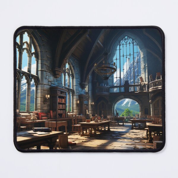 Item preview, Dragon's Sanctum: The Gothic Library Enclave designed and sold by oanaunciuleanu.