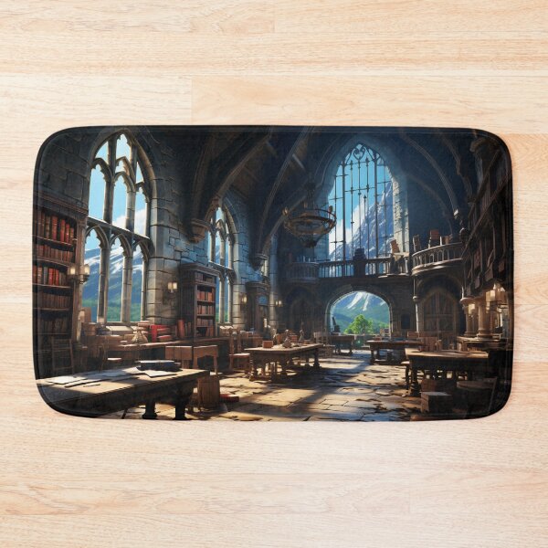 Item preview, Dragon's Sanctum: The Gothic Library Enclave designed and sold by oanaunciuleanu.