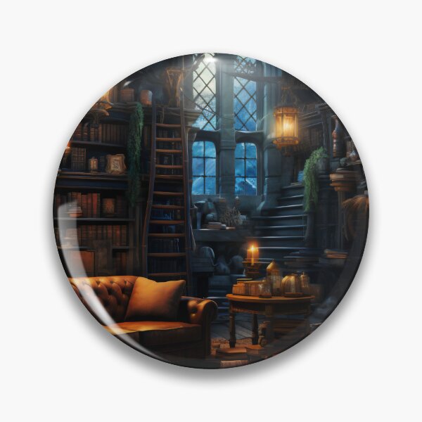 Item preview, Dragon's Sanctum: The Gothic Library Enclave designed and sold by oanaunciuleanu.