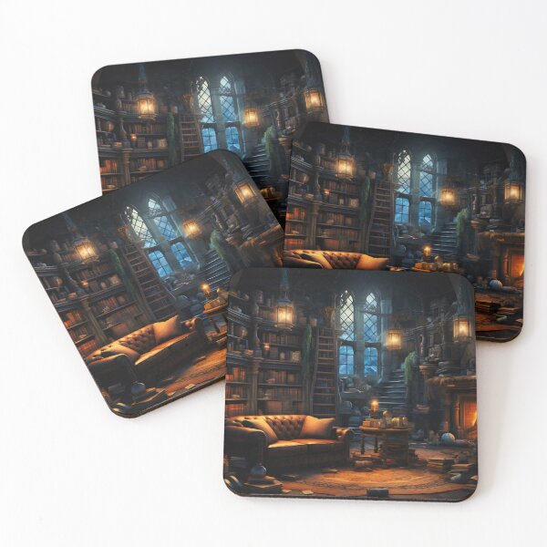 Item preview, Dragon's Sanctum: The Gothic Library Enclave designed and sold by oanaunciuleanu.