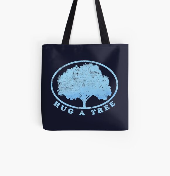 Hug A Tree All Over Print Tote Bag